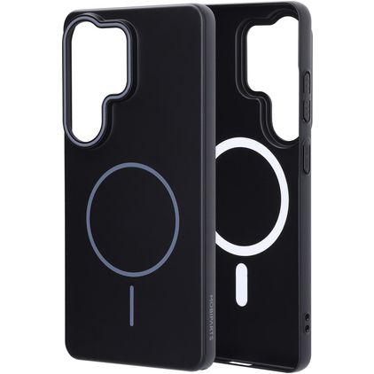 Mobiparts Slim Line Samsung Galaxy S26 Ultra MagSafe Hardcase Etui plecki - Onyx Black