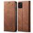 Mobigear Denim Slim Samsung Galaxy Note 10 Lite Plånboksfodral med sedelfack - Brun