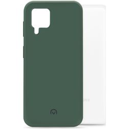 Mobilize Rubber Gelly Samsung Galaxy A22 4G Flexibel TPU Skal - Matt Green
