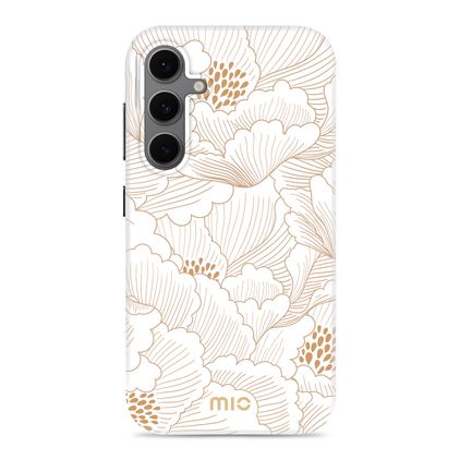 MIO Samsung Galaxy S24 FE MagSafe Hard Case Back cover - White Roses