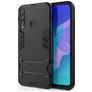 Mobigear Armor Stand Huawei P40 Lite E Hardcase Back cover Antiurto con supporto - Nero