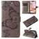 Mobigear Butterfly iPhone 16 Plus Plånboksfodral med sedelfack - Grå