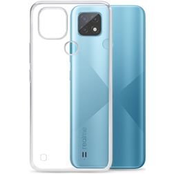 Mobilize Gelly Transparente Realme C21 TPU flexible Carcasa - Transparente