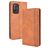 Mobigear Sensation OPPO A94 5G Plånboksfodral med sedelfack - Konjak