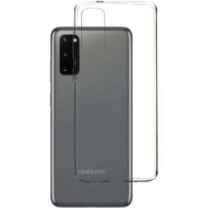 Mobiparts Classic Transparente Samsung Galaxy S20 TPU flexível Capa traseira - Transparente