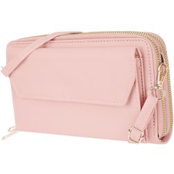 Antonio Fonzo Crossbody Clutch Bolsa para telemóvel - Large - Rosa