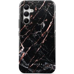 Burga Tough Samsung Galaxy A55 Kova Suojakuori Iskunkestävä - Rose Gold Marble