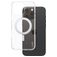 CARE by PanzerGlass Kickstand iPhone 16 Pro Max MagSafe Hard Case Back cover with Stand - Clear / Silver
