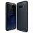 Mobigear Brushed Slim Samsung Galaxy S8 Fleksibel TPU Bagsidecover - Mørkeblå