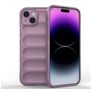 Mobigear Bumpy iPhone 15 Plus Flexibel TPU Skal - Lila