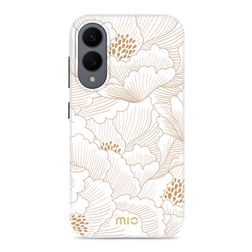 MIO Samsung Galaxy S25 Edge MagSafe Kova Suojakuori - White Roses