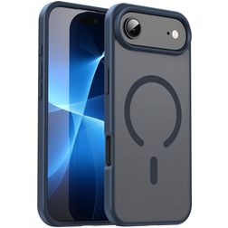 Mobigear Shockproof iPhone Air MagSafe Plástico rígido Capa traseira - Cyan Blue