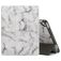 Mobigear Tri-Fold Marble iPad 5 (2017) Pungetui + Stylus-holder - Grå
