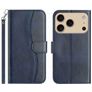 Mobigear S Line iPhone 17 Pro Funda tipo libro Cartera - Azul marino