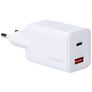 Cygnett Powerplus Dual USB / USB-C Nabíječka Power Delivery 45W - Bílá