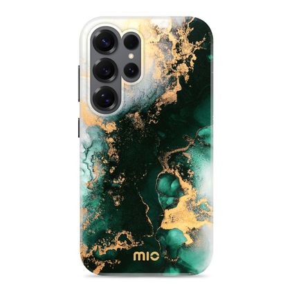 MIO Samsung Galaxy S25 Ultra MagSafe Hardcase Back cover - Green Marble