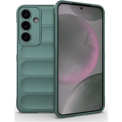 Mobigear Bumpy Samsung Galaxy S25 Plus Elastyczne TPU Etui plecki - Zielony