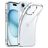 Mobigear Basics Transparentní iPhone 15 Plus Flexibilní TPU Zadní kryt - Průhledná