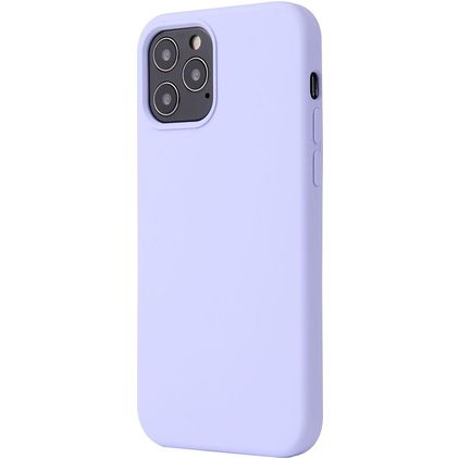Mobigear Rubber Touch iPhone 12 Pro Silicona Carcasa - Morado