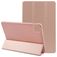 Mobigear Tri-Fold Gel iPad Air 13 tum (2025) TPU / Konstläder Plånboksfodral - Roséguld