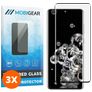 Mobigear Curved Samsung Galaxy S20 Ultra Cristal templado Protector de pantalla - Compatible con fundas - Negro (pack de 3)