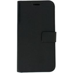 Mobiparts Classic Wallet iPhone XS Funda tipo libro Cartera - Negro