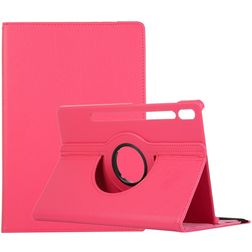 Mobigear DuoStand Samsung Galaxy Tab S9 Plus Roterande Plånboksfodral - Magenta