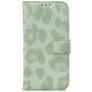 My Style Flex Wallet iPhone 15 Pro Max Funda tipo libro Cartera - Green Leopard