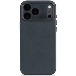 Decoded iPhone 17 Pro Max Aito nahka Suojakuori Iskunkestävä - Navy Shadow
