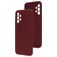 Mobiparts Samsung Galaxy A23 Silikon Etui plecki - Plum Red