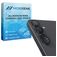 Mobigear Single Samsung Galaxy S25 Cristal templado Protector de lente de cámara - Compatible con fundas - Negro
