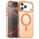 Mobigear Shockproof iPhone 18 Pro MagSafe Hardcase Etui plecki - Pomarańczowy