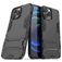 Mobigear Armor Stand iPhone 13 Pro Max Hårdt Bagsidecover Stødsikkert med Stander - Sort