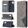 Mobigear Rhombus Slim Samsung Galaxy A32 5G Cover a libro - Grigio