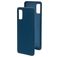 Mobiparts Samsung Galaxy A41 Silikoni Suojakuori - Blueberry Blue