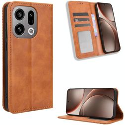 Mobigear Sensation OPPO Find X9 Wallet case - Brown