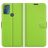 Mobigear Classic Motorola Moto G50 Cover a libro portafoglio - Verde