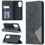 Mobigear Rhombus Slim Samsung Galaxy A52 Wallet case - Black