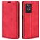 Mobigear Retro Slim Realme GT2 Pro Lompakkokotelo + Setelitasku - Punainen