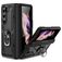 Mobigear Armor Ring Samsung Galaxy Z Fold 5 Hårdt Bagsidecover Stødsikkert med ringholder - Sort