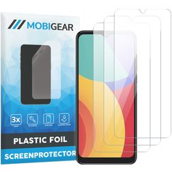 Mobigear Alcatel 1S 2021 Protector de pantalla Film - Compatible con fundas (pack de 3)