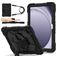 Mobigear SureGrip Xtreme Samsung Galaxy Tab A9 Plus (2023) Case Plastic / Silicone Back cover + Shoulder Strap + Stand - Black