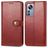 Mobigear Snap Button Xiaomi 12 Pro Funda tipo libro Cartera - Rojo