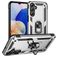 Mobigear Armor ring Samsung Galaxy A16 Plástico rígido Capa traseira Antichoque com anel - Prateado