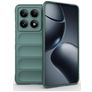 Mobigear Bumpy Xiaomi 14T Pro TPU flexible Carcasa - Verde