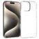 Mobigear Basics Transparente iPhone 16 Pro Max TPU flexível Capa traseira - Transparente
