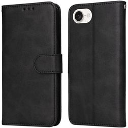 Mobigear Wallet iPhone 17e Cover a libro portafoglio - Nero