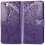 Mobigear Butterfly iPhone 17e Lompakkokotelo + Setelitasku - Violetti