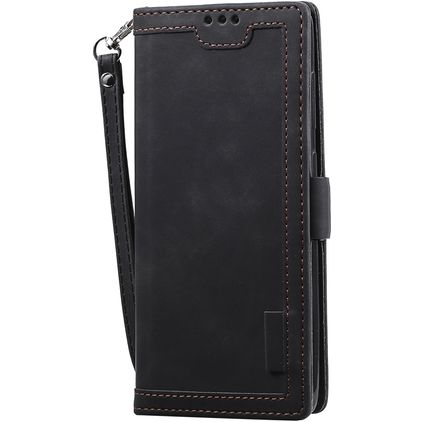 Mobigear Two Tone Huawei P40 Wallet case - Black
