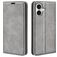 Mobigear Retro Slim iPhone 17 Wallet case - Grey